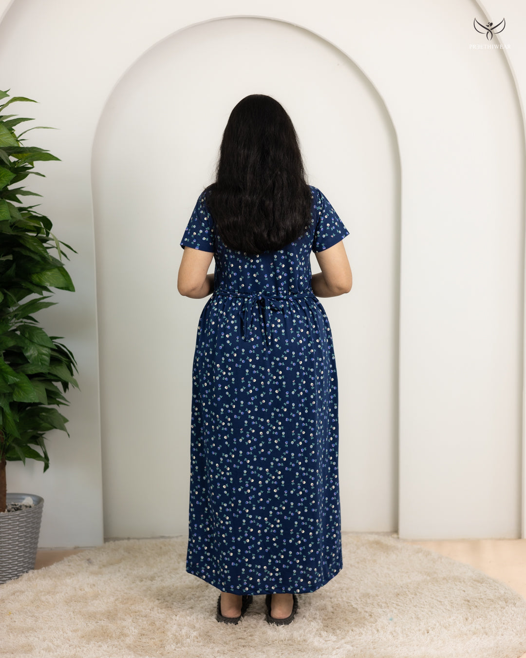 Sabarnika  SoftCotton Full Length Maternity Loungewear