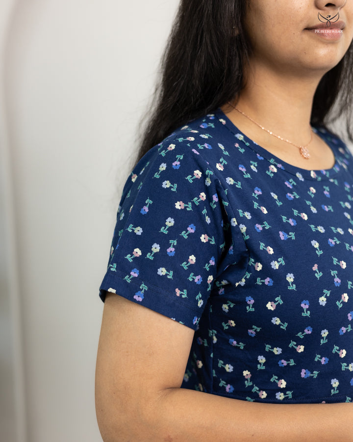 Sabarnika  SoftCotton Full Length Maternity Loungewear