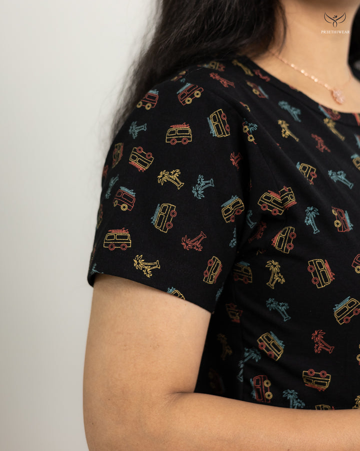Chitra1  SoftCotton Full Length Maternity Loungewear