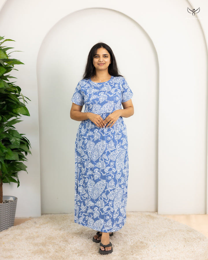 Jolie  SoftCotton Full Length Maternity Loungewear