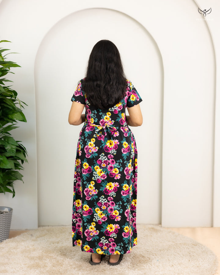 Dhivin  SoftCotton Full Length Maternity Loungewear