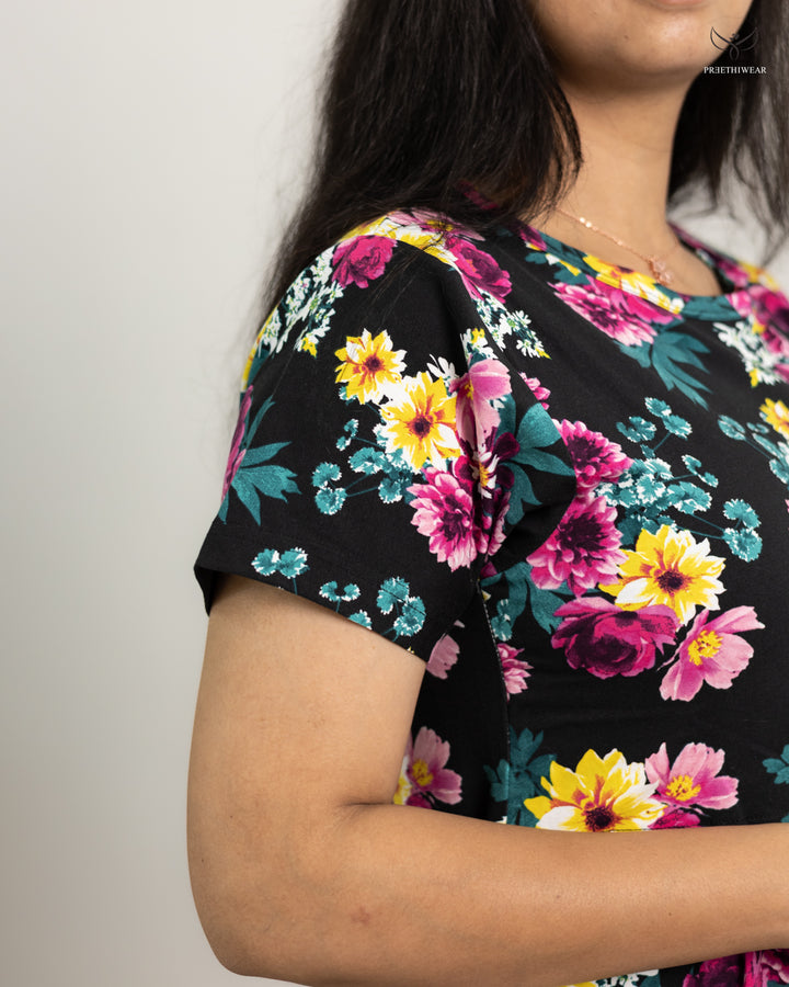 Dhivin  SoftCotton Full Length Maternity Loungewear