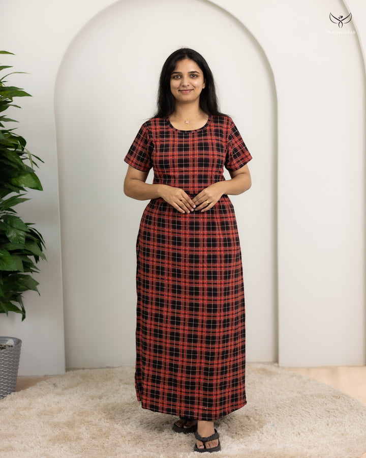 Aishu8  SoftCotton Full Length Maternity Loungewear