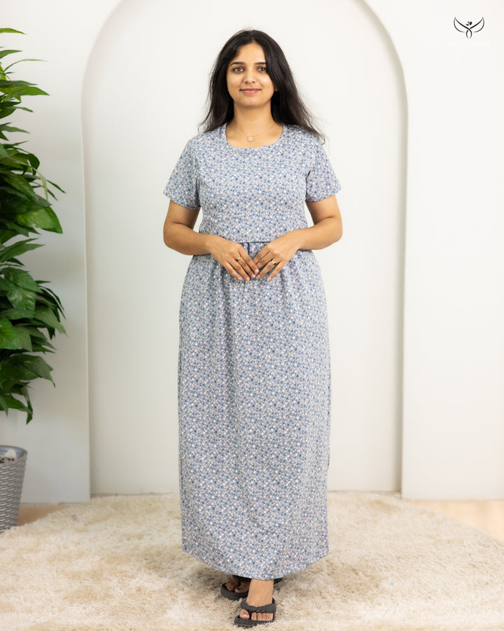 Saipa  SoftCotton Full Length Maternity Loungewear