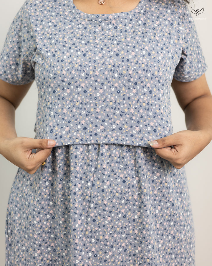 Saipa  SoftCotton Full Length Maternity Loungewear