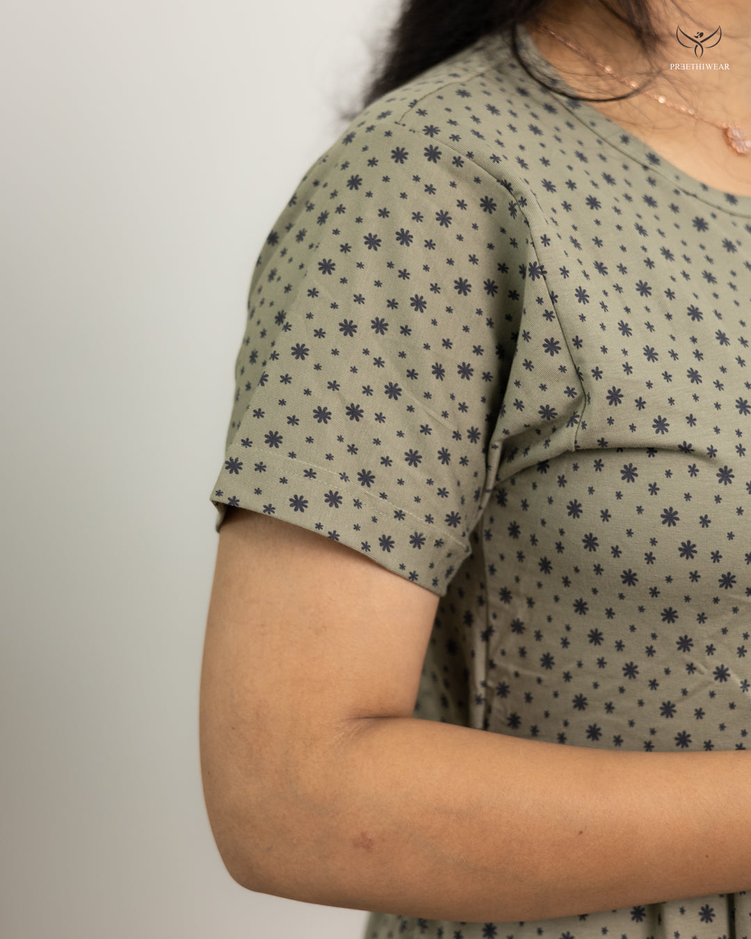 Vani3  SoftCotton Full Length Maternity Loungewear