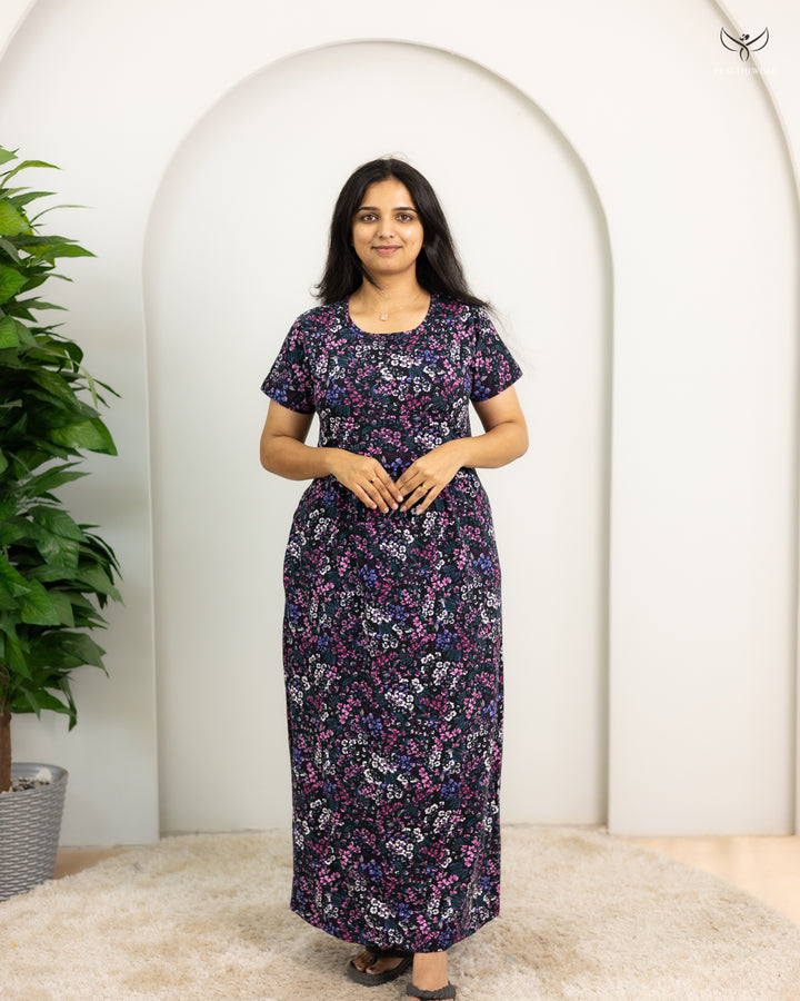Ganga2  SoftCotton Full Length Maternity Loungewear