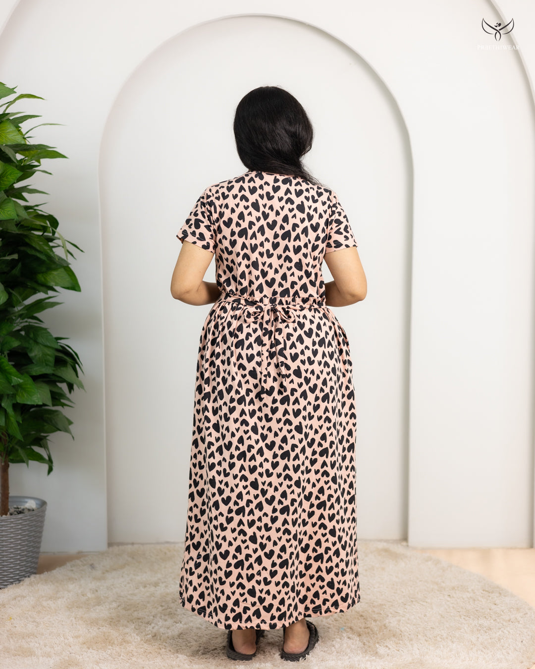Johitha  SoftCotton Full Length Maternity Loungewear