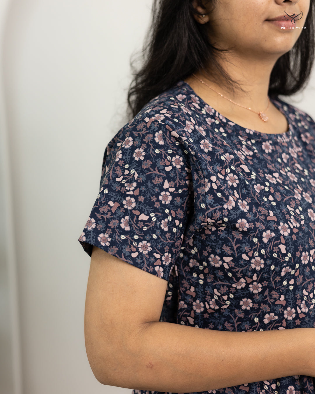 Thizhal SoftCotton Full Length Maternity Loungewear