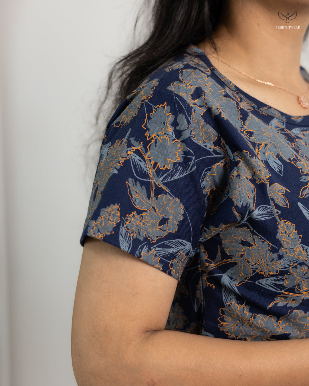 Nithina SoftCotton Full Length Maternity Loungewear