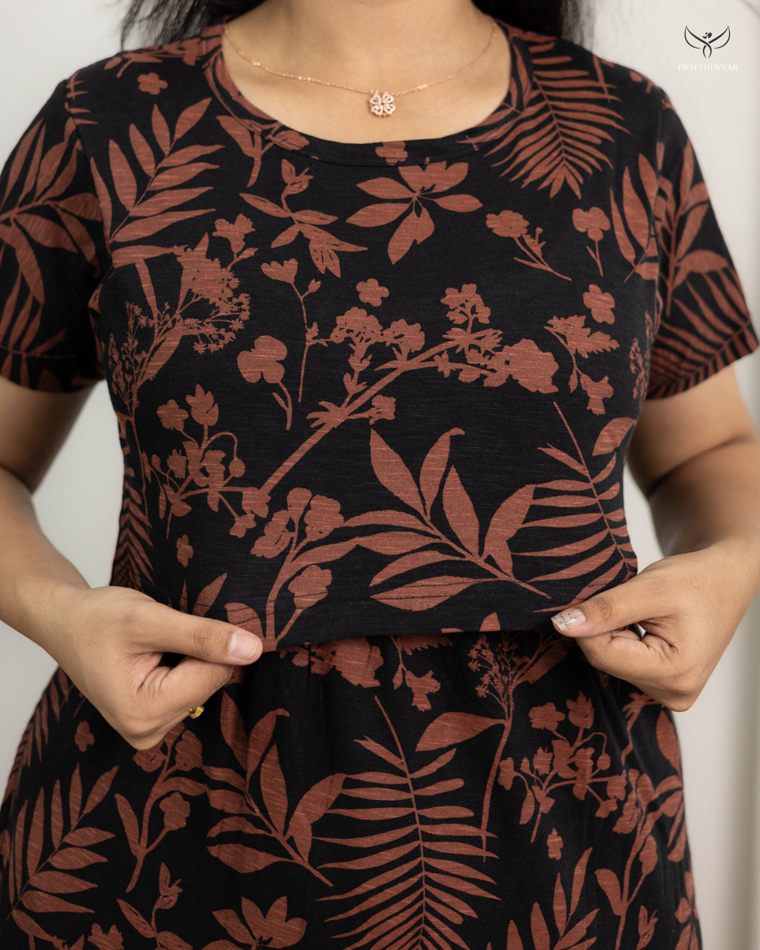 Jeeva2  SoftCotton Full Length Maternity Loungewear