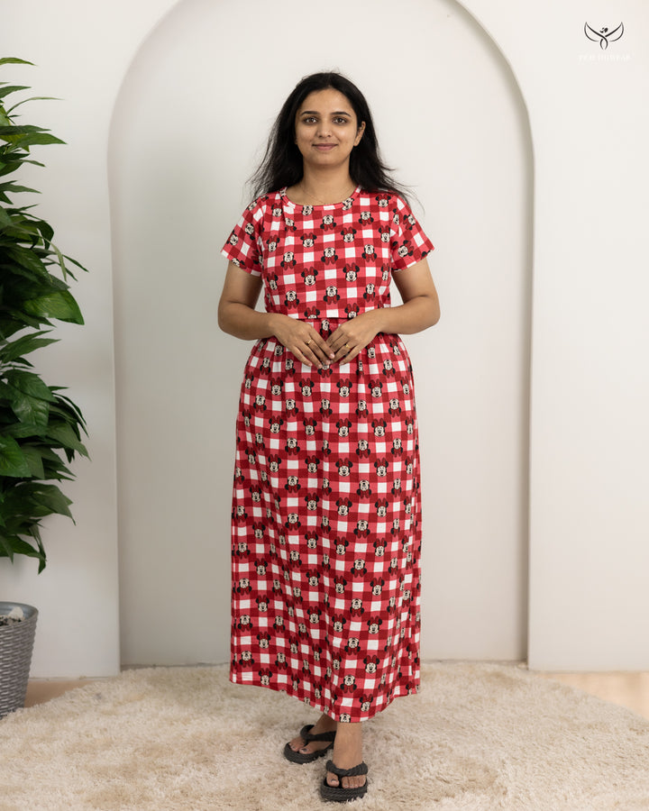Berthila  SoftCotton Full Length Maternity Loungewear