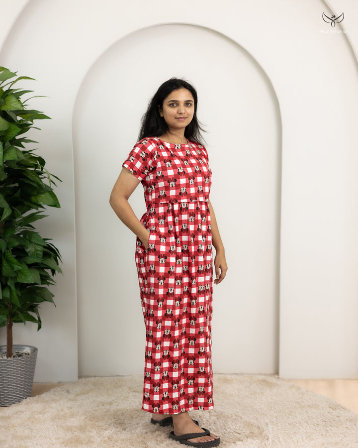 Berthila  SoftCotton Full Length Maternity Loungewear