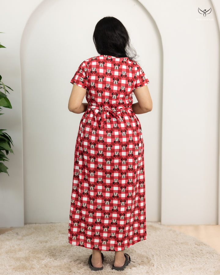Berthila  SoftCotton Full Length Maternity Loungewear