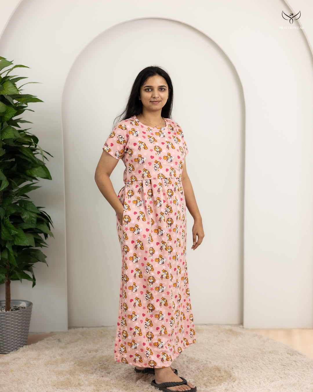 Anto SoftCotton Full Length Maternity Loungewear