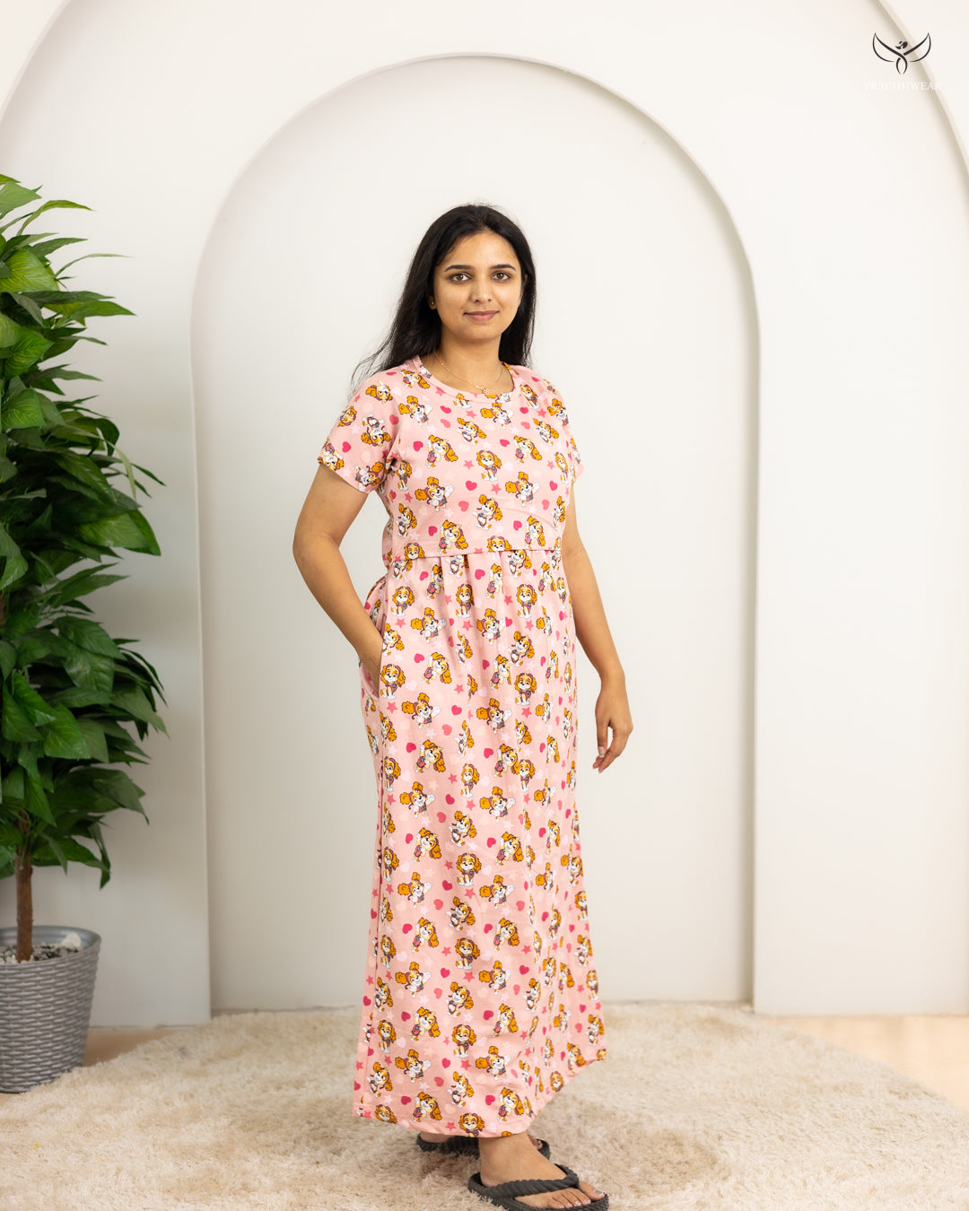 Anto SoftCotton Full Length Maternity Loungewear