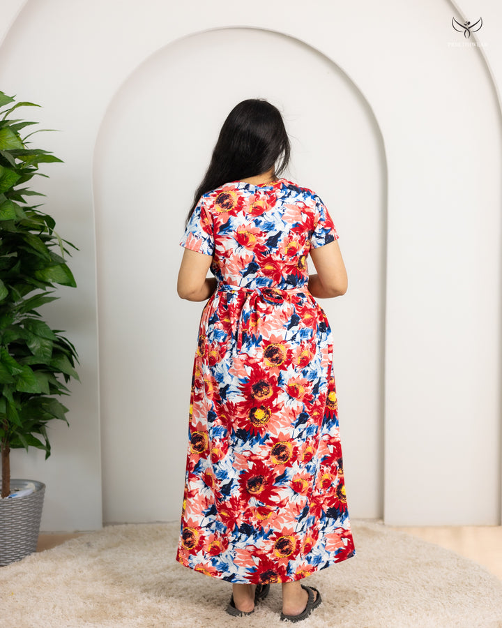 Pritam SoftCotton Full Length Maternity Loungewear
