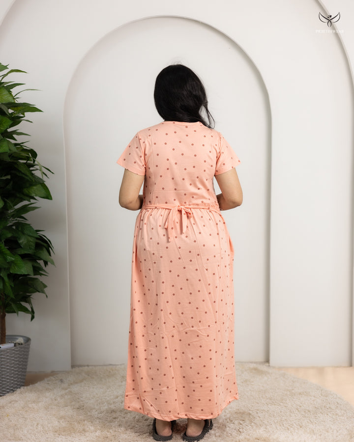 Vennila1  SoftCotton Full Length Maternity Loungewear