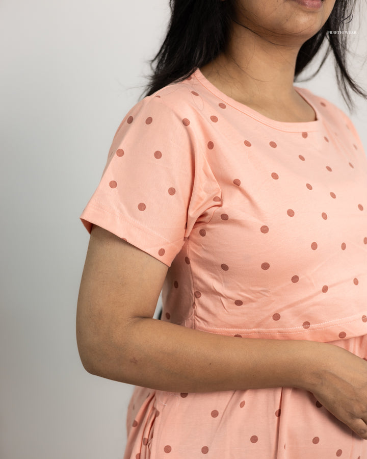 Vennila1  SoftCotton Full Length Maternity Loungewear