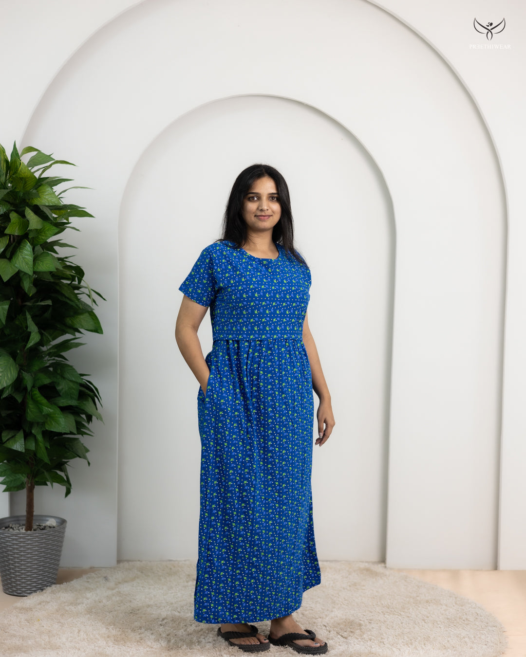 Prijo  SoftCotton Full Length Maternity Loungewear