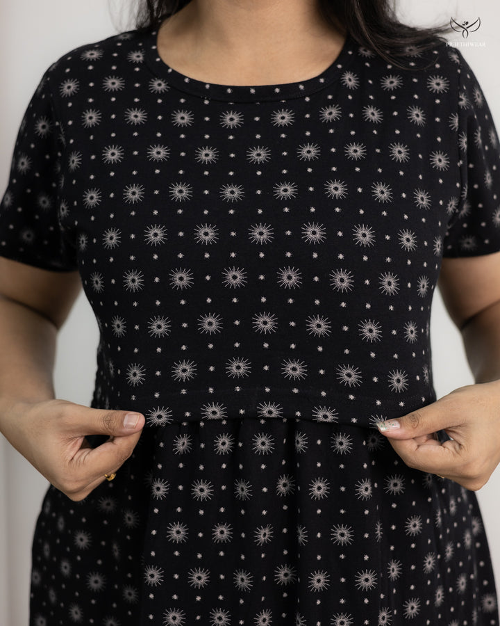 Amula1 SoftCotton Full Length Maternity Loungewear