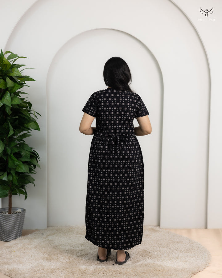 Amula1 SoftCotton Full Length Maternity Loungewear