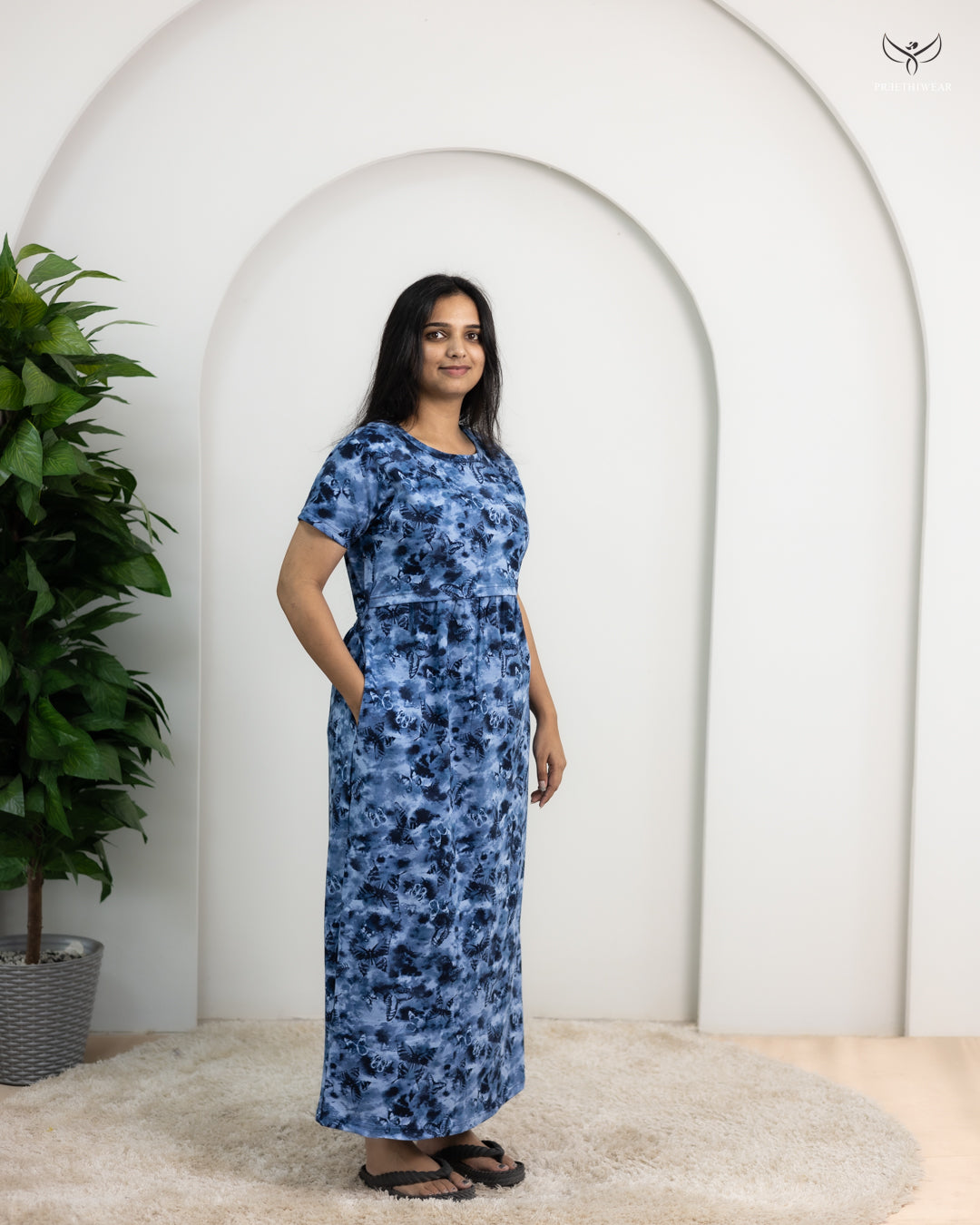 Stefi SoftCotton Full Length Maternity Loungewear