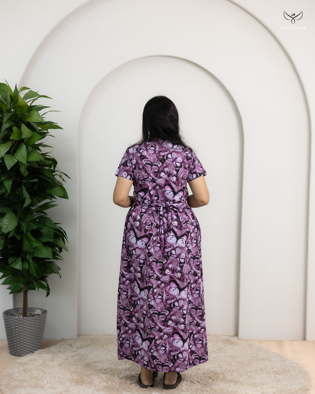 Nandhu4 SoftCotton Full Length Maternity Loungewear