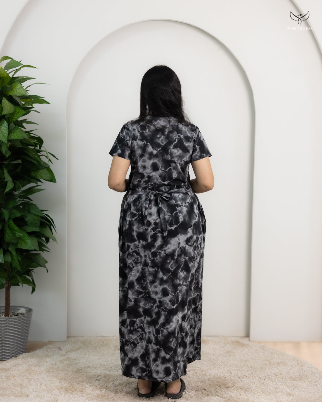 Defany SoftCotton Full Length Maternity Loungewear