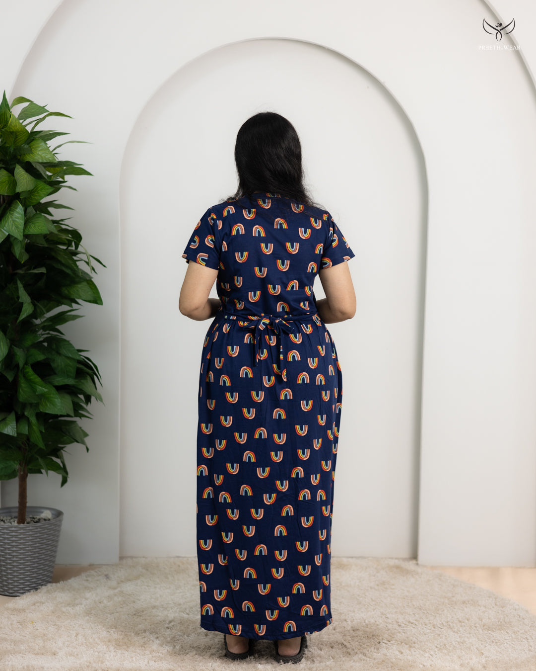 Komal1  SoftCotton Full Length Maternity Loungewear