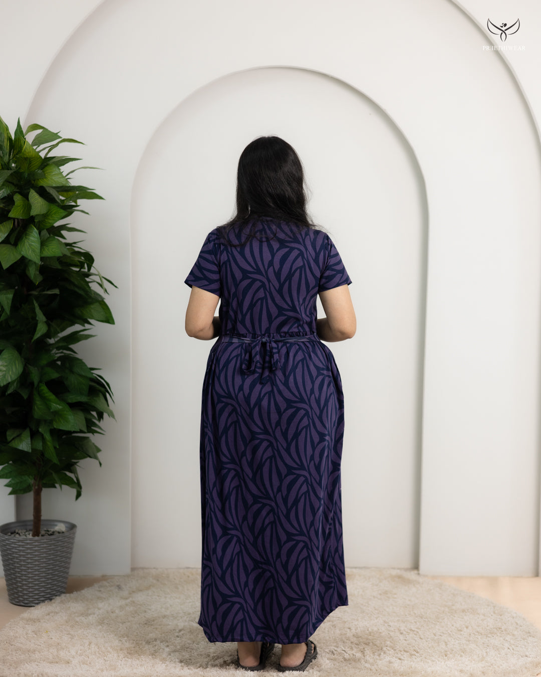 Sheeba2 SoftCotton Full Length Maternity Loungewear