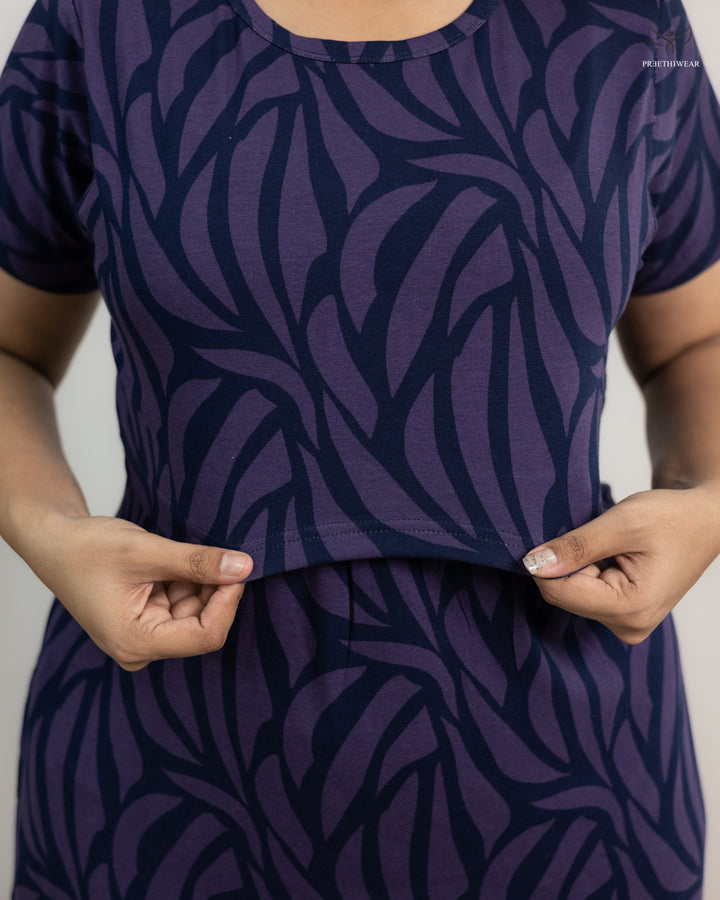 Sheeba2 SoftCotton Full Length Maternity Loungewear