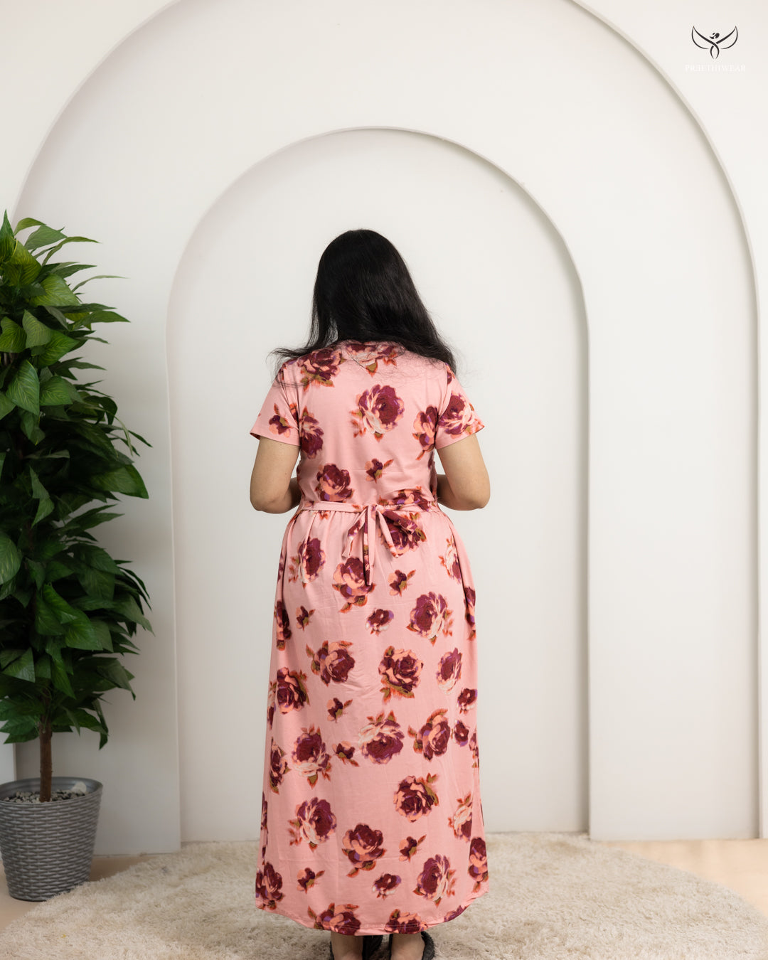 Jothika3 SoftCotton Full Length Maternity Loungewear