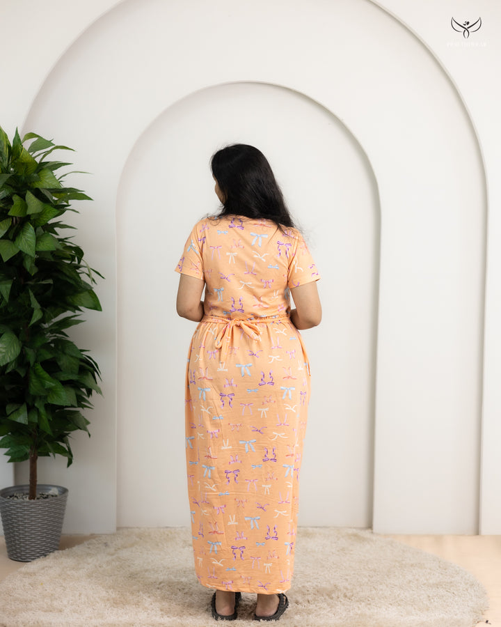 Dua3 SoftCotton Full Length Maternity Loungewear
