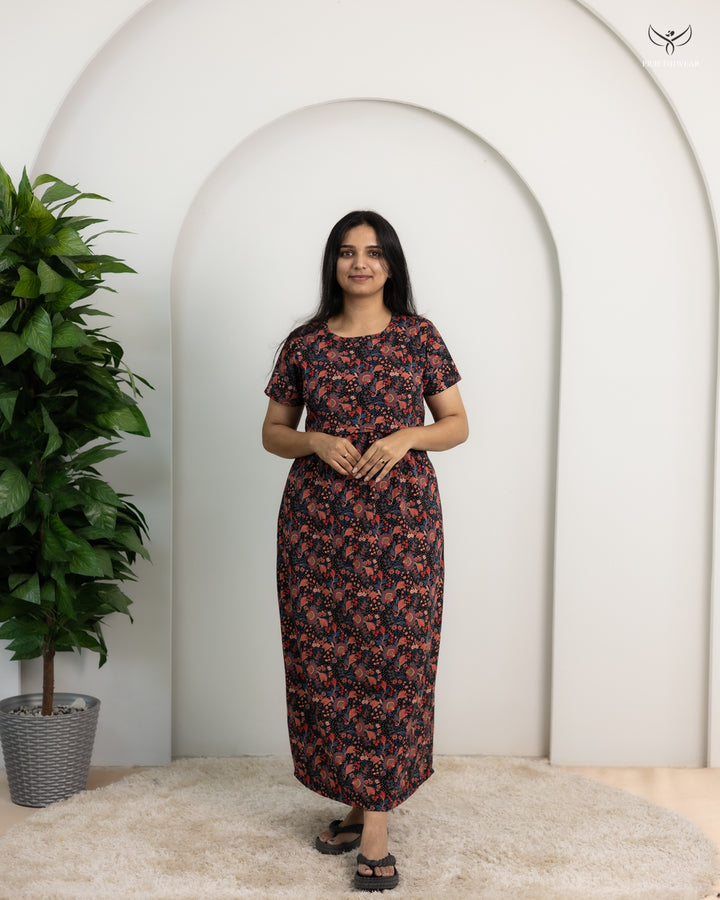 Thamini SoftCotton Full Length Maternity Loungewear