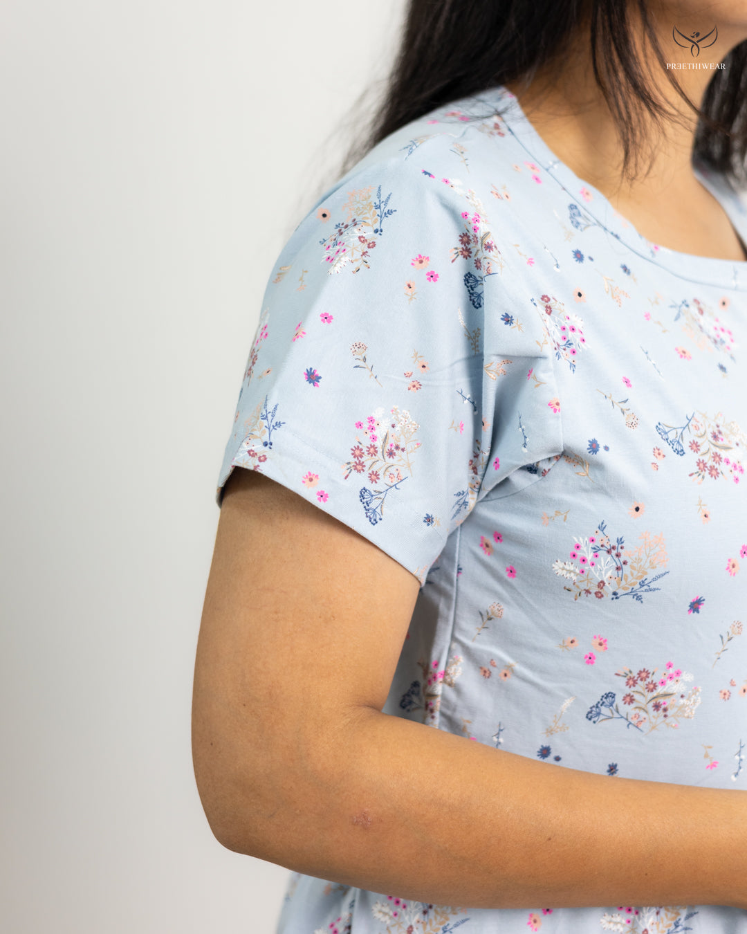 Dharini  SoftCotton Full Length Maternity Loungewear