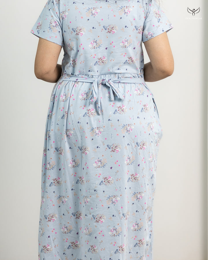 Dharini  SoftCotton Full Length Maternity Loungewear
