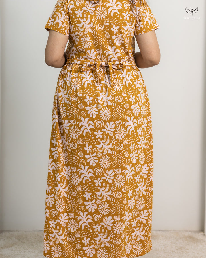Mary4  SoftCotton Full Length Maternity Loungewear