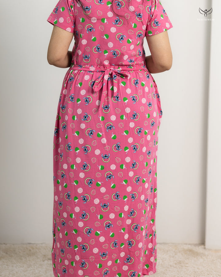 Saanvi3 SoftCotton Full Length Maternity Loungewear