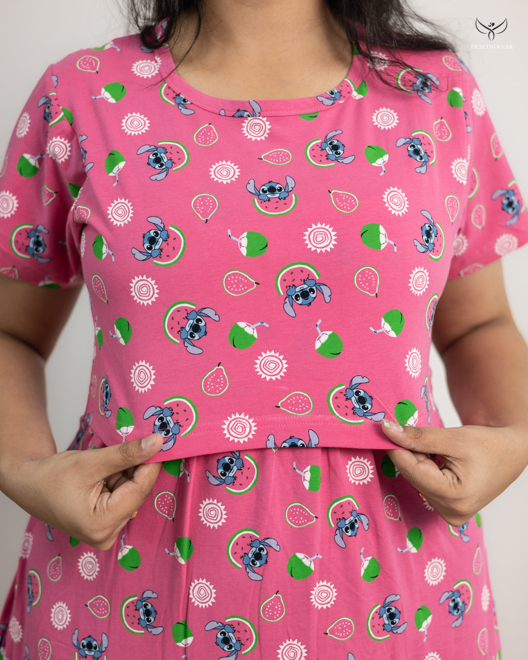 Saanvi3 SoftCotton Full Length Maternity Loungewear