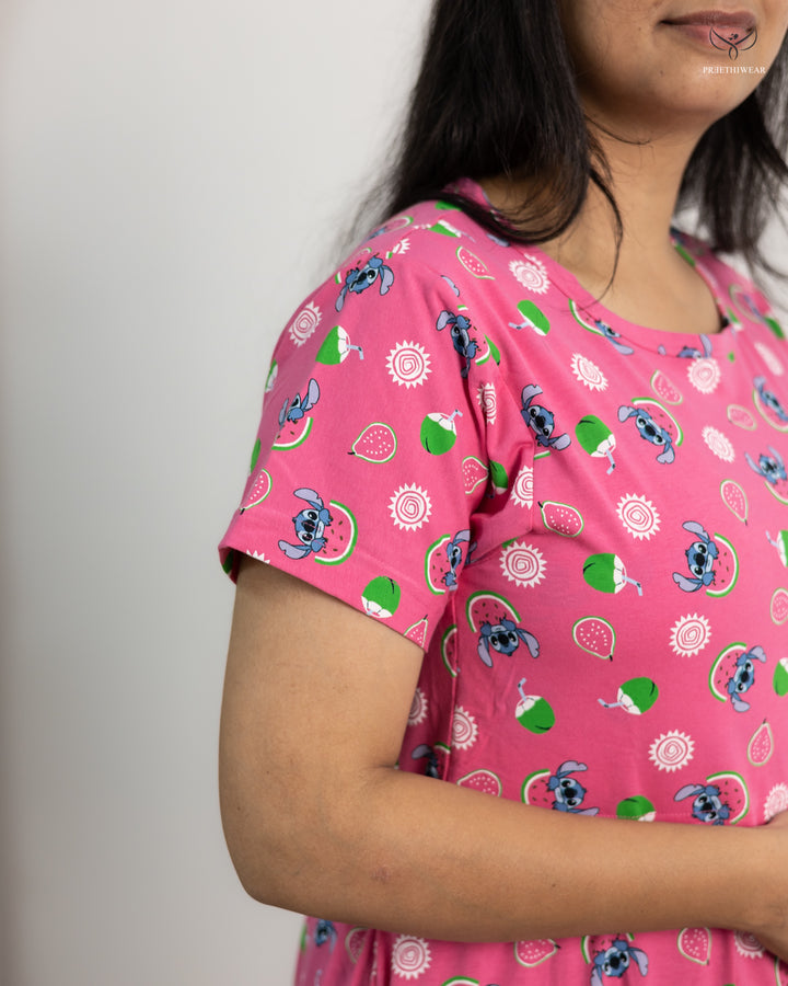 Saanvi3 SoftCotton Full Length Maternity Loungewear