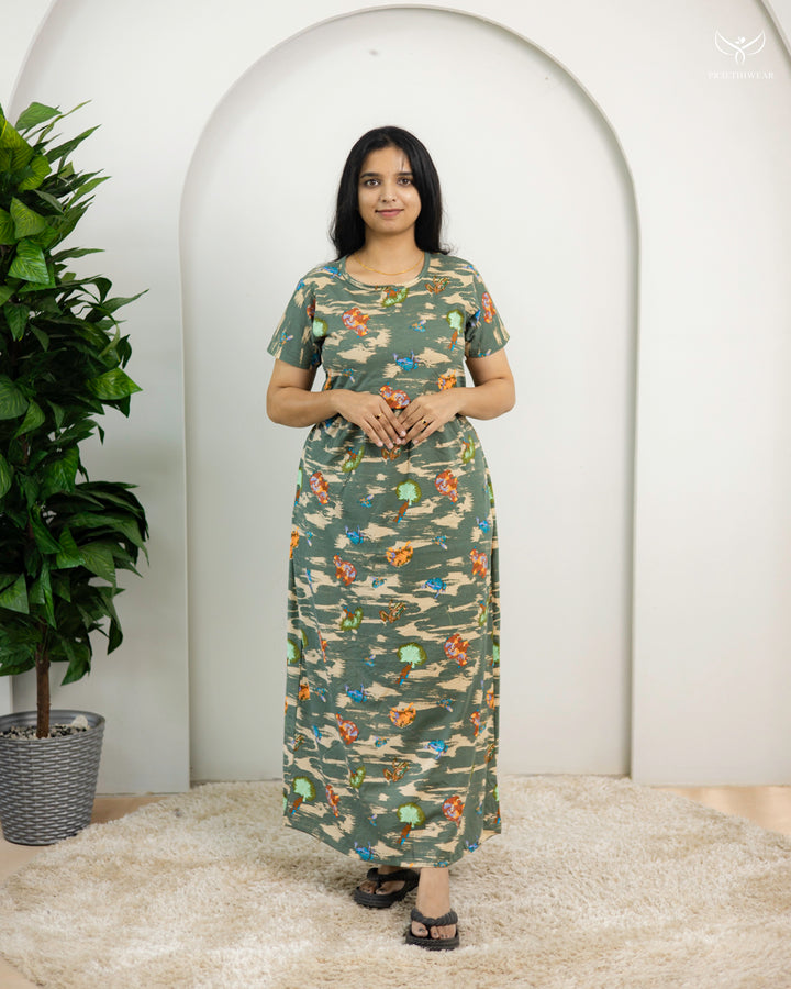 Ashwini1  Cotton Full Length Maternity Loungewear