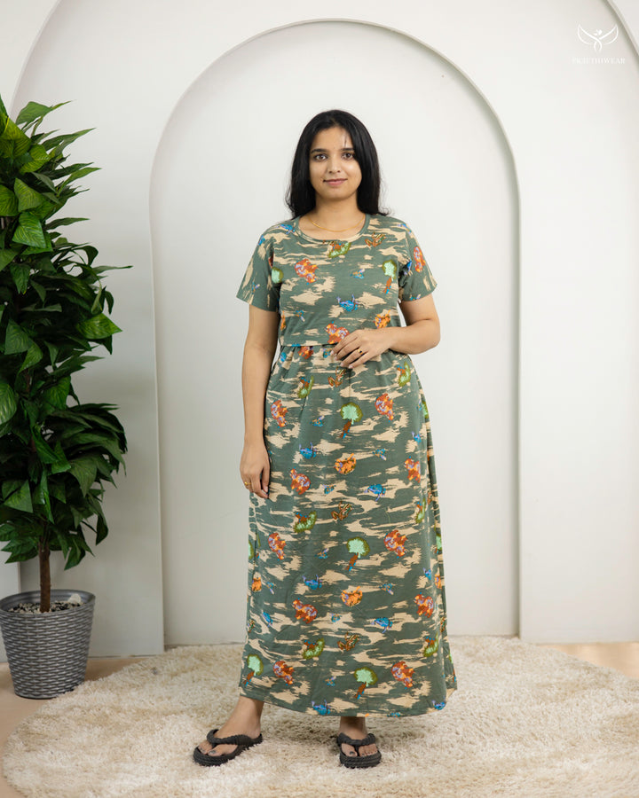 Ashwini1  Cotton Full Length Maternity Loungewear