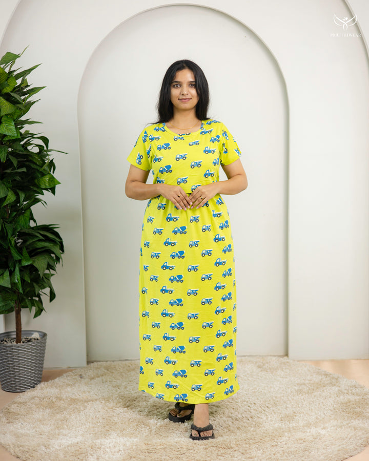Nivetha2  SoftCotton Full Length Maternity Loungewear