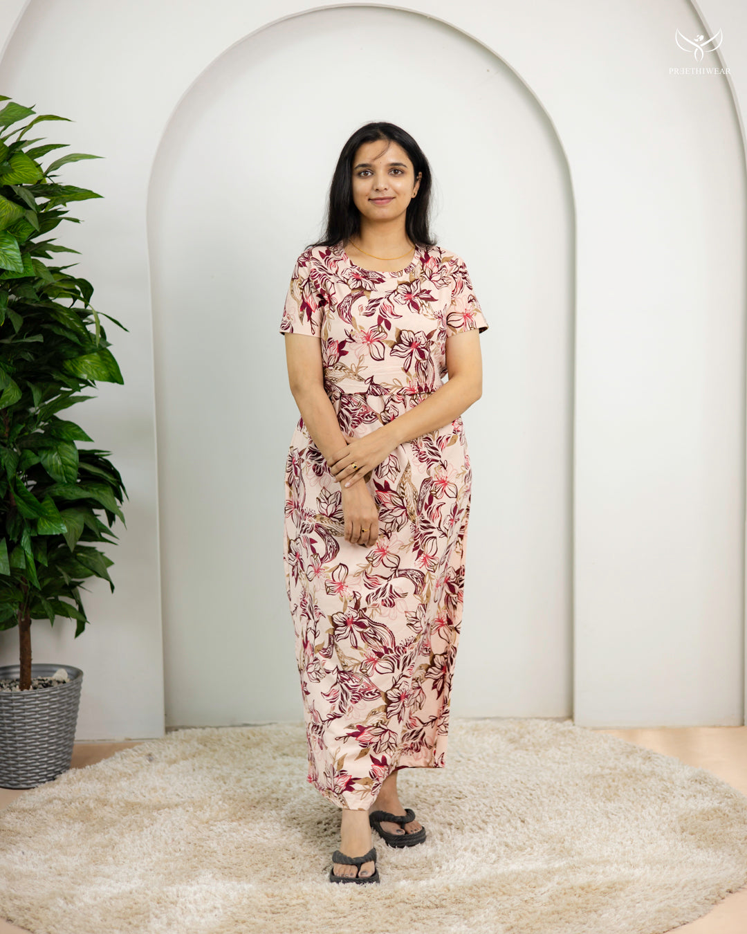 Jancy1  SoftCotton Full Length Maternity Loungewear