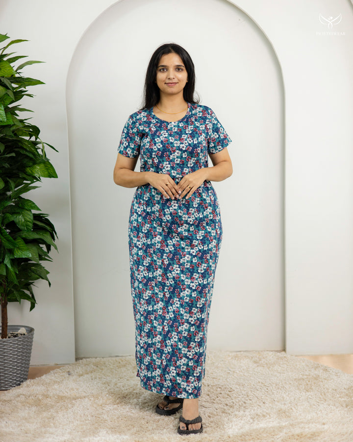 Hasmitha  SoftCotton Full Length Maternity Loungewear