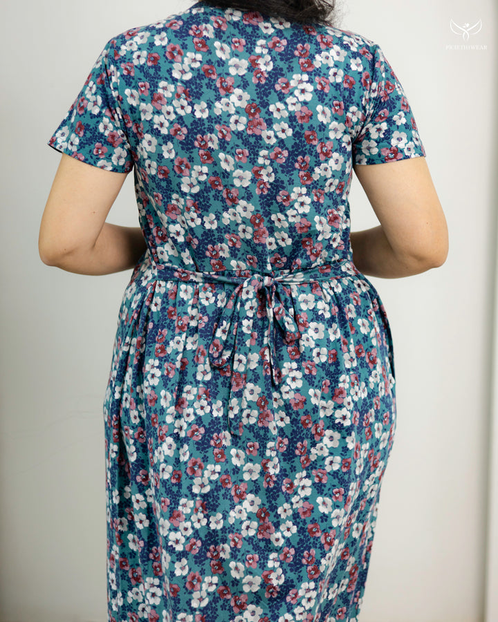 Hasmitha  SoftCotton Full Length Maternity Loungewear
