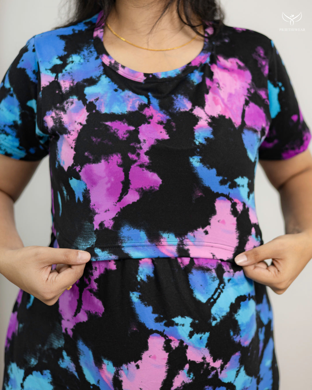 Gauri2 SoftCotton Full Length Maternity Loungewear