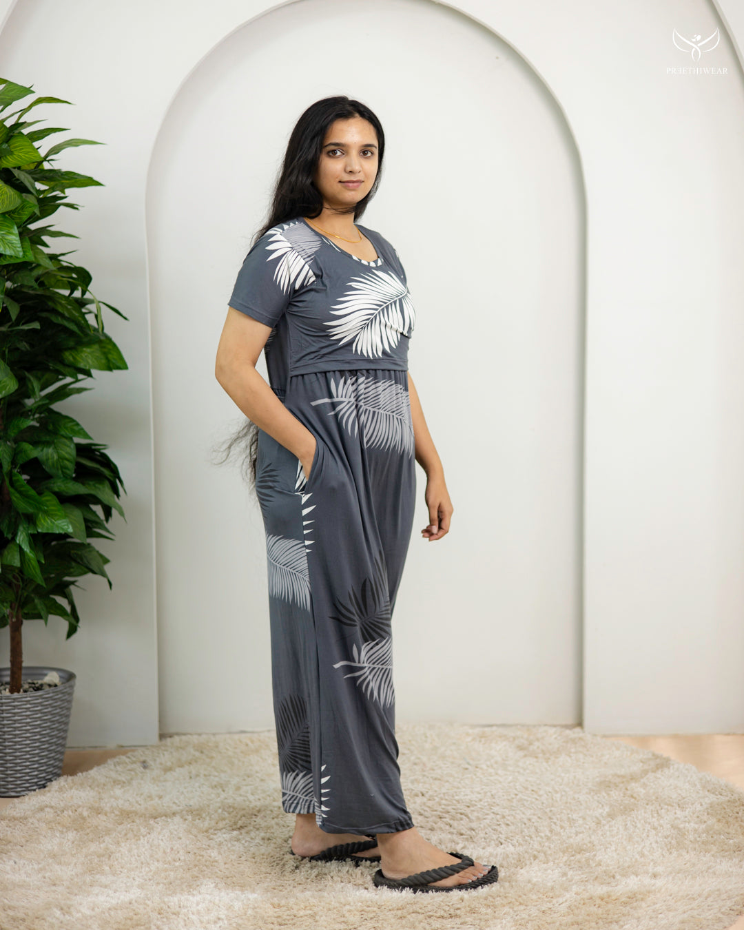 Mable  Ultimate SoftCotton Full Length Maternity Loungewear