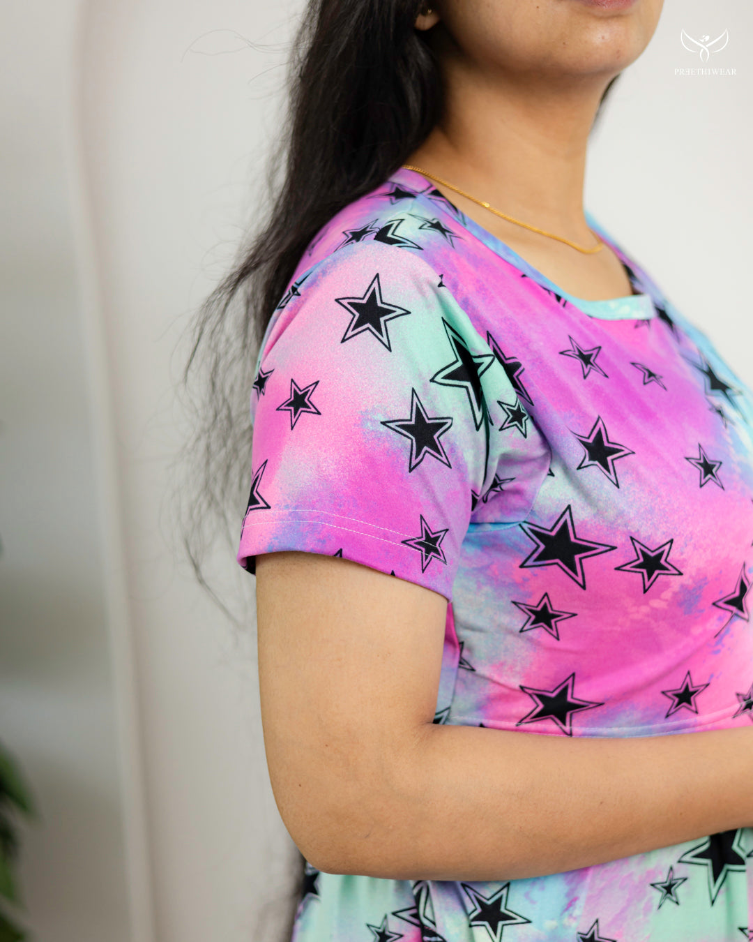 Yamuna1  Lightweight SoftCotton Full Length Maternity Loungewear